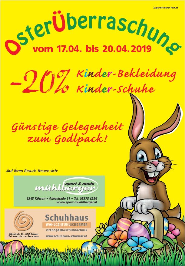 Sport-Mühlberger+Schermer Ostern 2019 ganz