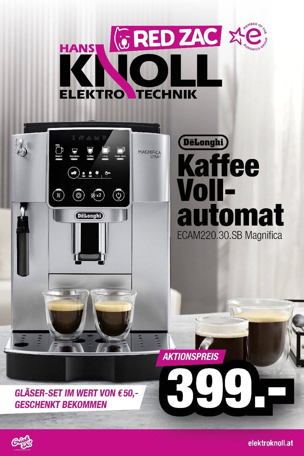 DELONGHI ECAM220.30.SB KW21 und 22 ab 19.5.23