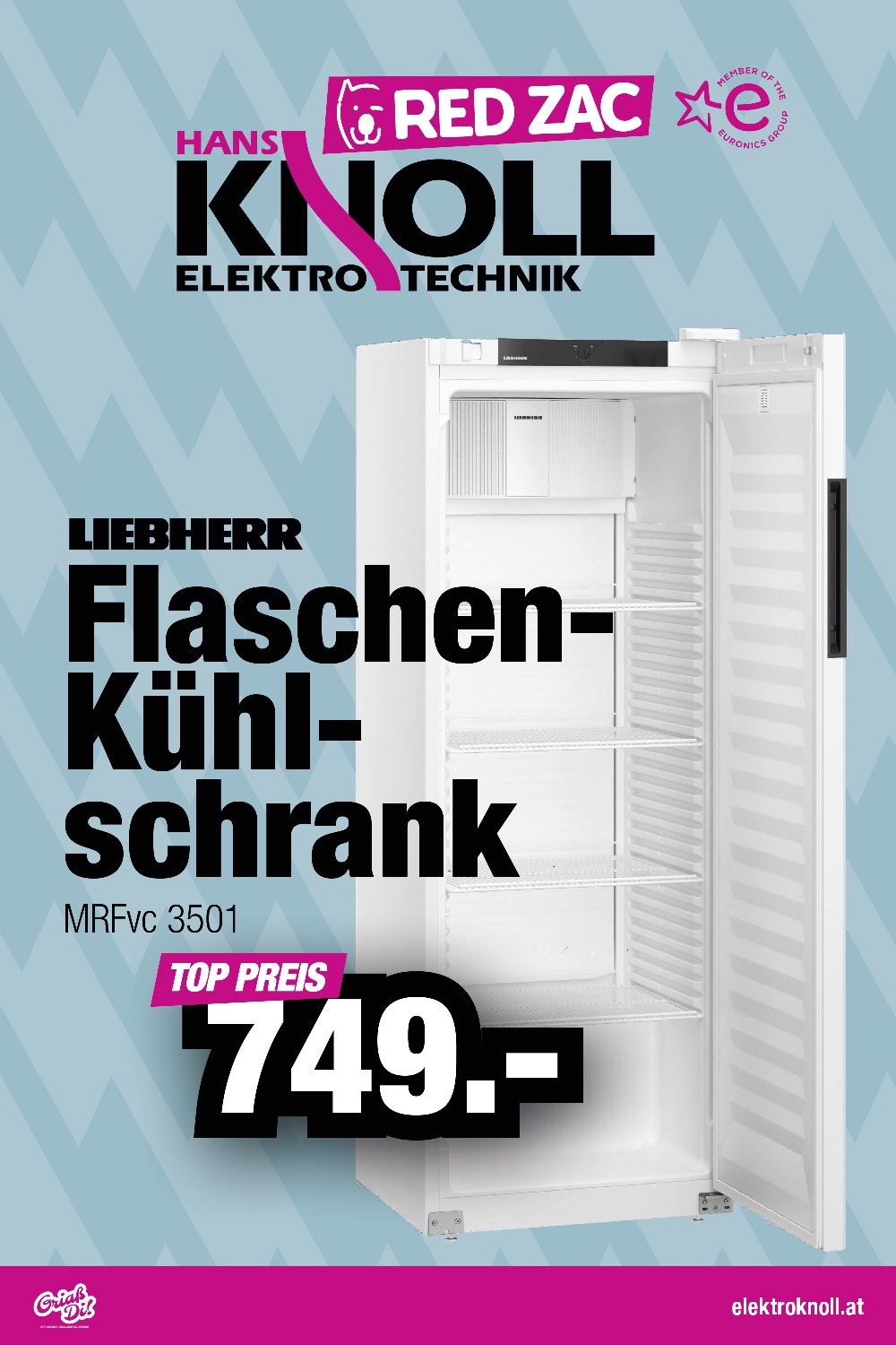 Liebherr Flaschenkühlschrank KW25 und 26 ab 16.06.23